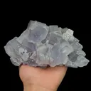 Natural Purple Cubic Fluorite, Mineral Specimen:Xianghualing,Hunan (180*90*65MM) - image 1