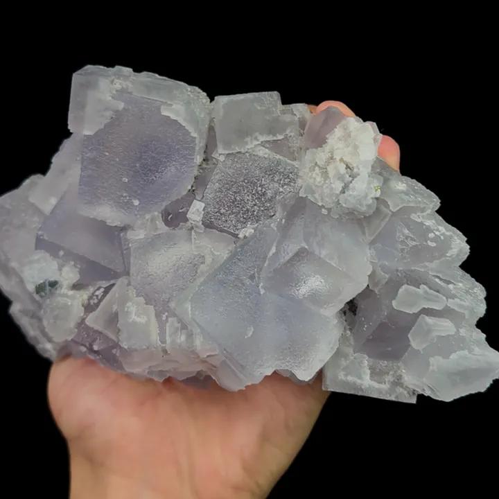 Natural Purple Cubic Fluorite, Mineral Specimen:Xianghualing,Hunan (180*90*65MM) - image 3
