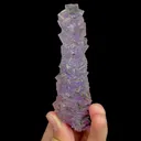 Natural Purple Cubic Fluorite, Mineral Specimen:Xianghualing,Hunan (30*20*105MM) - image 3