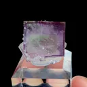 Natural Purple Cubic Fluorite, Mineral Specimen:Yaogangxian,Hunan (25*25*15MM) - image 5