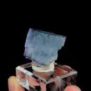 Natural Purple Cubic Fluorite, Mineral Specimen:Yaogangxian,Hunan (25*25*15MM) - image 2