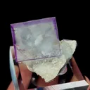 Natural Purple Cubic Fluorite, Mineral Specimen:Yaogangxian,Hunan (35*25*40MM) - image 5