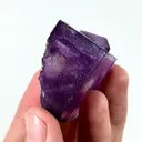 Natural Purple Cubic Fluorite, Mineral Specimen:Yaogangxian,Hunan (35*30*20MM) - image 4