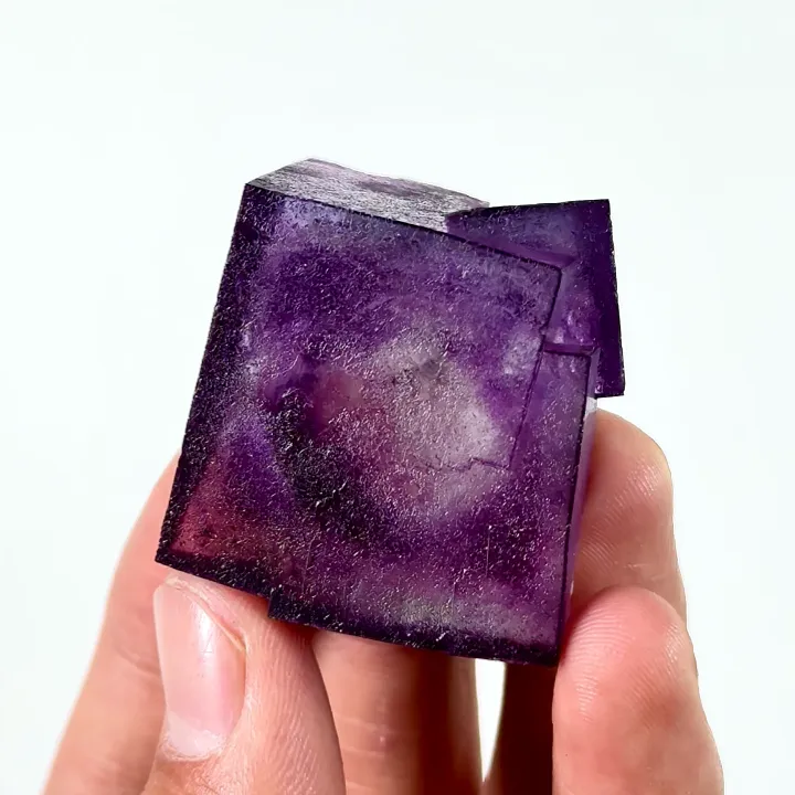 Natural Purple Cubic Fluorite, Mineral Specimen:Yaogangxian,Hunan (35*30*20MM) - image 5