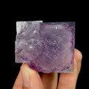 Natural Purple Cubic Fluorite, Mineral Specimen:Yaogangxian,Hunan （40*35*25MM） - image 5