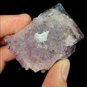Natural Purple Cubic Fluorite, Mineral Specimen:Yaogangxian,Hunan （40*35*25MM） - image 4