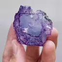 Natural Purple Cubic Fluorite, Mineral Specimen:Yaogangxian,Hunan （40*40*35mm） - image 4