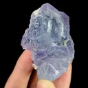 Natural Purple Cubic Fluorite, Mineral Specimen:Yaogangxian,Hunan (45*60*35MM) - image 3