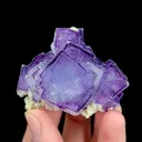 Natural Purple Cubic Fluorite, Mineral Specimen:Yaogangxian,Hunan (50*45*30MM) - image 5