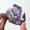 Natural Purple Cubic Fluorite, Mineral Specimen:Yaogangxian,Hunan (50*45*50MM) - image 5