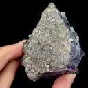 Natural Purple Cubic Fluorite, Mineral Specimen:Yaogangxian,Hunan (60*50*25MM) - image 4