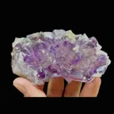 Natural Purple Cubic Fluorite, Mineral Specimen:Yaogangxian,Hunan (90*50*45MM) - image 4