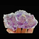 Natural Purple Cubic Fluorite, Mineral Specimen:Yaogangxian,Hunan (90*50*45MM) - image 5