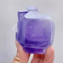 Natural Purple Cubic Fluorite & Quartz, Mineral Specimen: Shizhuyuan,Hunan (65*50*60mm) - image 2