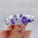 Natural Purple Cubic Fluorite, Rhodochrosite and Quartz, Mineral Specimen: Guangxi,China (110*70*30mm) - image 6