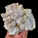Natural Purple Cubic Illusion Fluorite,flower shape Mineral Specimen: YAOGANGSHAN (115*45*90mm) - image 2