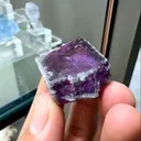 Natural Purple Cubic Phantom Fluorite comes from Yaogangxian,Hunan 20*25*15MM - image 4