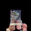 Natural Purple Cubic Phantom Fluorite Mineral Specimen,High Quality Specimen,YAO GANG XIAN,HUNAN,CHINA(24*24*21mm) - image 1