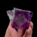 Natural Purple Cubic Phantom Fluorite Mineral Specimen,High Quality Specimen,YAO GANG XIAN,HUNAN,CHINA(50*37*28mm) - image 2