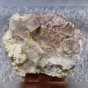 Natural Purple Edge Fluorite comes from Guizhou,China 110*90*45MM - image 2