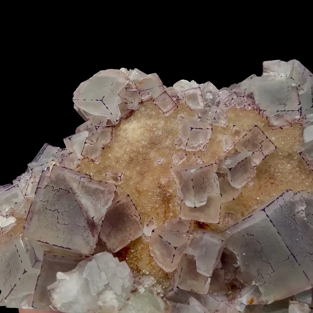 Natural Purple Edge Fluorite Mineral Specimen,High Quality Specimen,GUIZHOU,CHINA(190*125*55mm) - image 3
