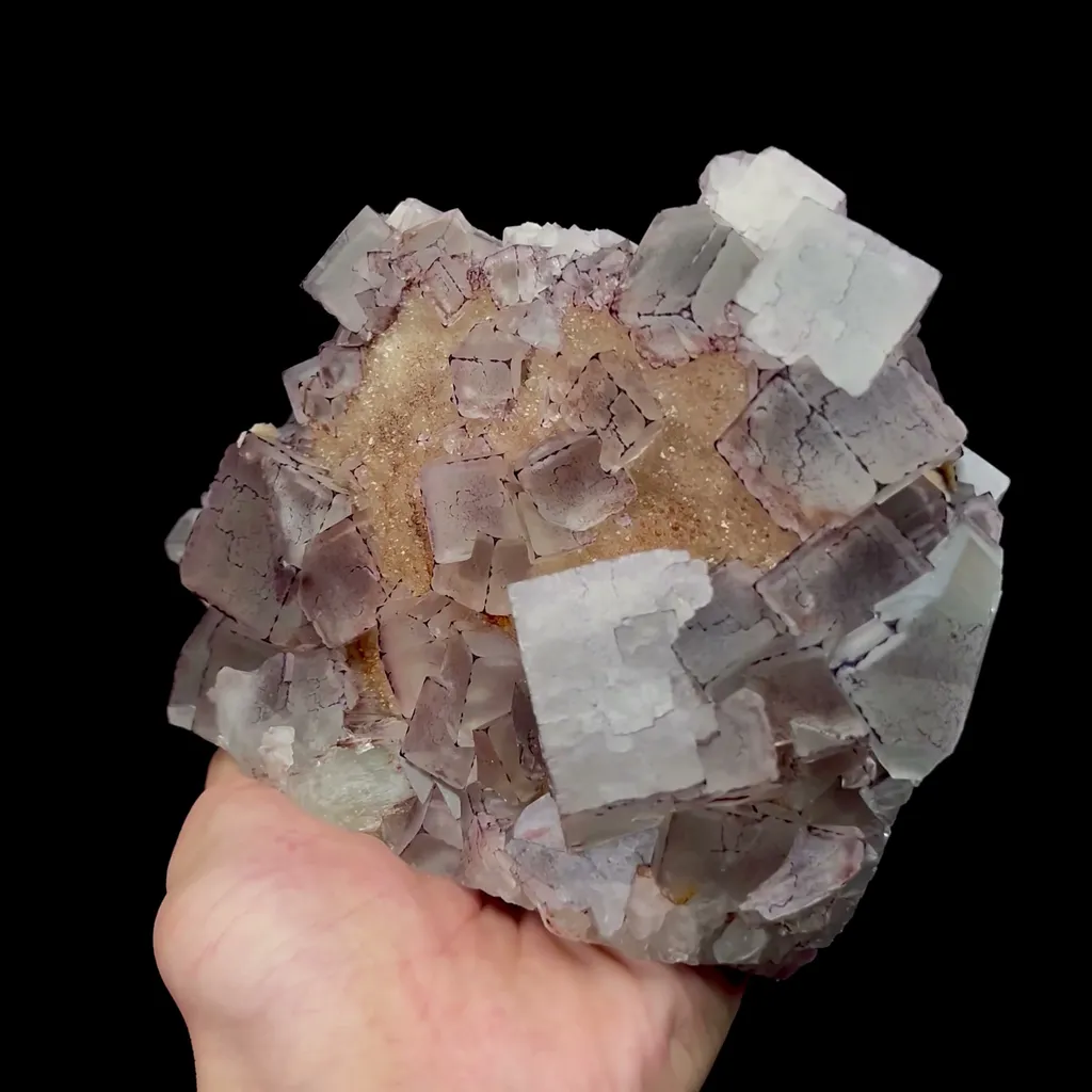 Natural Purple Edge Fluorite Mineral Specimen,High Quality Specimen,GUIZHOU,CHINA(190*125*55mm) - image 2