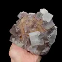 Natural Purple Edge Fluorite Mineral Specimen,High Quality Specimen,GUIZHOU,CHINA(190*125*55mm) - image 2