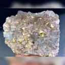 Natural Purple-edged Cubic Fluorite comes from Guizhou,China 150*125*40MM - image 2