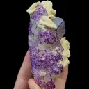 Natural Purple-Edged Fluorite Mineral Specimen,High Quality Specimen,GUIZHOU,CHINA(100*65*45mm) - image 2
