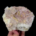Natural Purple-Edged Fluorite Mineral Specimen,High Quality Specimen,GUIZHOU,CHINA(110*90*45mm) - image 1