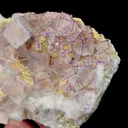 Natural Purple-Edged Fluorite Mineral Specimen,High Quality Specimen,GUIZHOU,CHINA(110*90*45mm) - image 2