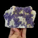 Natural Purple-Edged Fluorite Mineral Specimen,High Quality Specimen,GUIZHOU,CHINA(126*80*30mm) - image 4