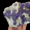 Natural Purple-Edged Fluorite Mineral Specimen,High Quality Specimen,GUIZHOU,CHINA(126*80*30mm) - image 5