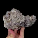 Natural Purple-Edged Fluorite Mineral Specimen,High Quality Specimen,GUIZHOU,CHINA(130*67*73mm) - image 4