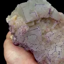 Natural Purple-Edged Fluorite Mineral Specimen,High Quality Specimen,GUIZHOU,CHINA(145*97*52mm) - image 3