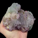Natural Purple-Edged Fluorite Mineral Specimen,High Quality Specimen,GUIZHOU,CHINA(145*97*52mm) - image 2