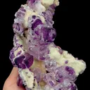 Natural Purple-Edged Fluorite Mineral Specimen,High Quality Specimen,GUIZHOU,CHINA(180*98*50mm) - image 1