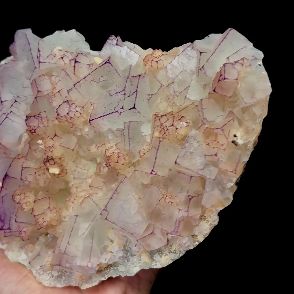 Natural Purple-Edged Fluorite Mineral Specimen,High Quality Specimen,GUIZHOU,CHINA(190*135*42mm) - image 3