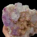 Natural Purple-Edged Fluorite Mineral Specimen,High Quality Specimen,GUIZHOU,CHINA(190*135*42mm) - image 5