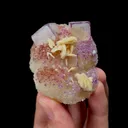 Natural Purple-Edged Fluorite Mineral Specimen,High Quality Specimen,GUIZHOU,CHINA(54*49*32mm) - image 2