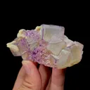 Natural Purple-Edged Fluorite Mineral Specimen,High Quality Specimen,GUIZHOU,CHINA(80*45*36mm) - image 5