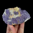 Natural Purple-Edged Fluorite Mineral Specimen,High Quality Specimen,GUIZHOU,CHINA(90*55*20mm) - image 3
