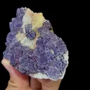 Natural Purple-Edged Fluorite Mineral Specimen,High Quality Specimen,GUIZHOU,CHINA(90*55*20mm) - image 5