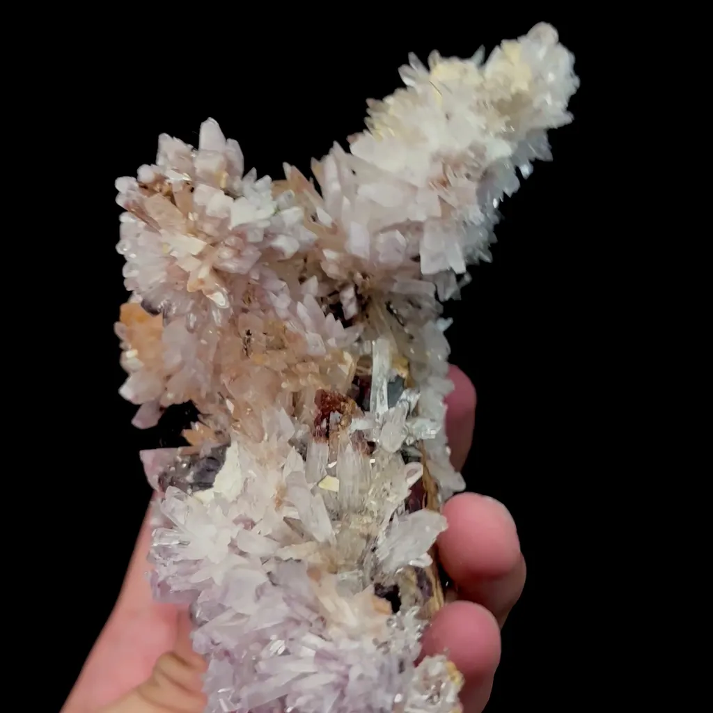 Natural Purple Floral Gypsum Mineral Specimen,High Quality Specimen,GUIZHOU,CHINA(120*70*110mm) - image 3