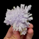 Natural Purple Floral Gypsum Mineral Specimen,High Quality Specimen,GUIZHOU,CHINA(70*60*30mm) - image 4
