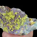 Natural Purple Fluorite and Bultfonteinite, Mineral Specimen:GUIZHOU (140*75*105mm) - image 3