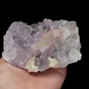 Natural Purple Fluorite and Calcite Mineral Specimen,High Quality Specimen,GUIZHOU,CHINA(108*98*48mm) - image 4