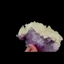 Natural Purple Fluorite and Calcite Mineral Specimen,High Quality Specimen,GUIZHOU,CHINA(145*87*60mm) - image 3