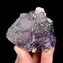 Natural Purple Fluorite and Calcite, Mineral Specimen:Yaogangxian,Hunan (55*55*35MM) - image 5