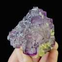 Natural Purple Fluorite and Calcite, Mineral Specimen:Yaogangxian,Hunan (55*65*60MM) - image 5